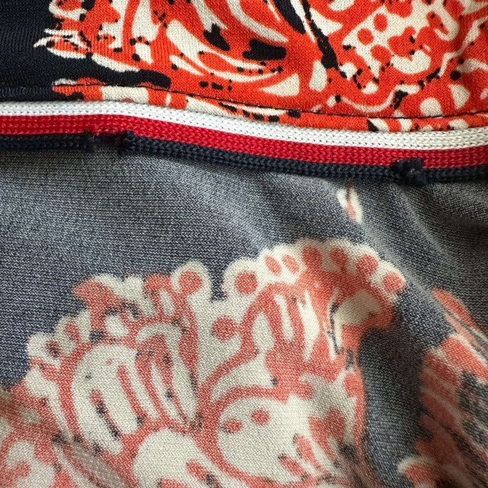 Tommy Hilfiger Floral Twist Front Sleeveless Tank Shell Top Women's Medium - Picture 7 of 7